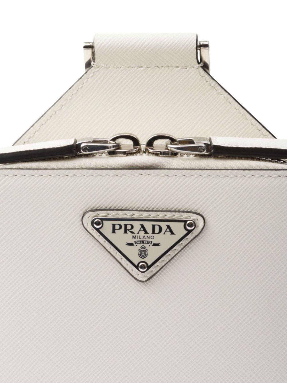 Brique leather shoulder bag Product Image