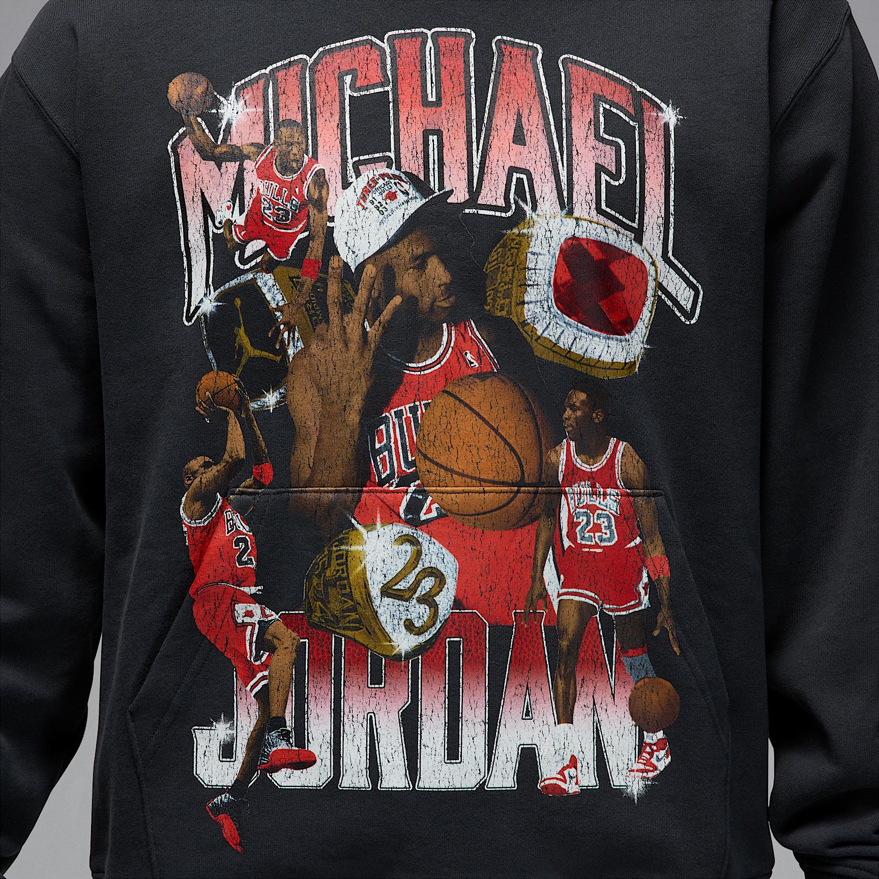 Jordan Flight Fleece Men's Graphic Pullover Hoodie Product Image