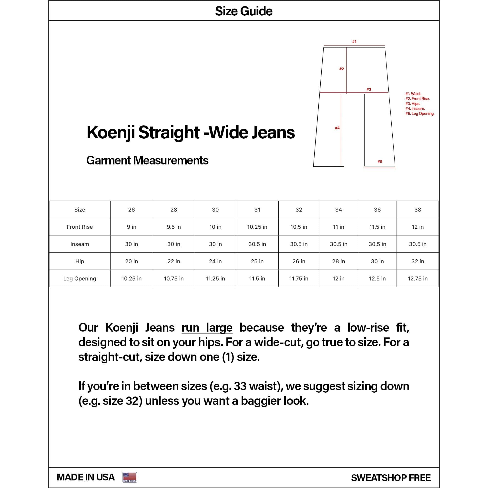 Koenji Dad Jeans | Straight-Wide, Low-Rise Product Image