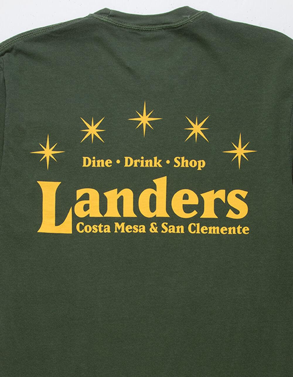 LANDERS SUPPLY HOUSE Star Classic Mens Tee - GREEN Product Image