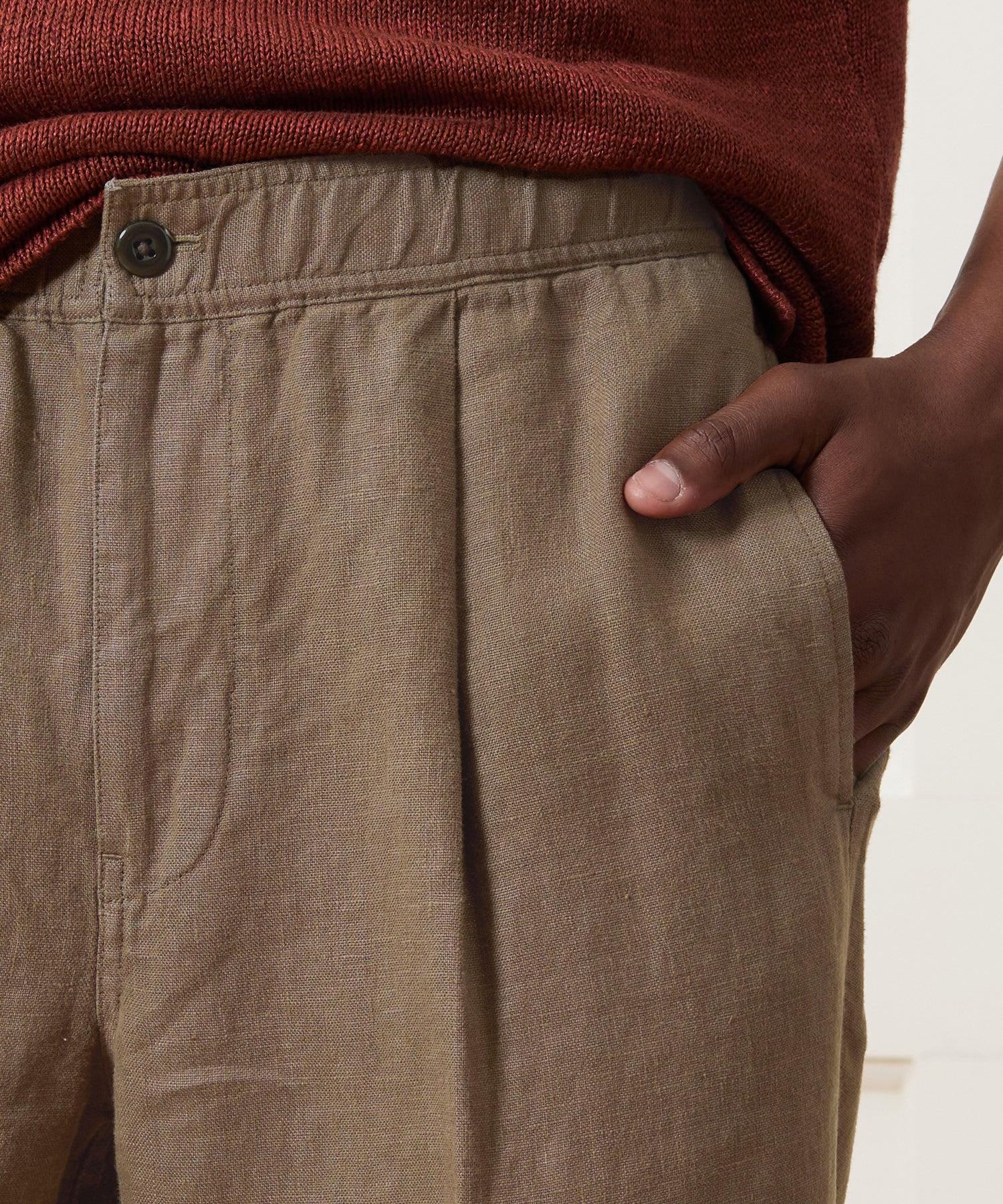 Relaxed Linen Leisure Pant Product Image