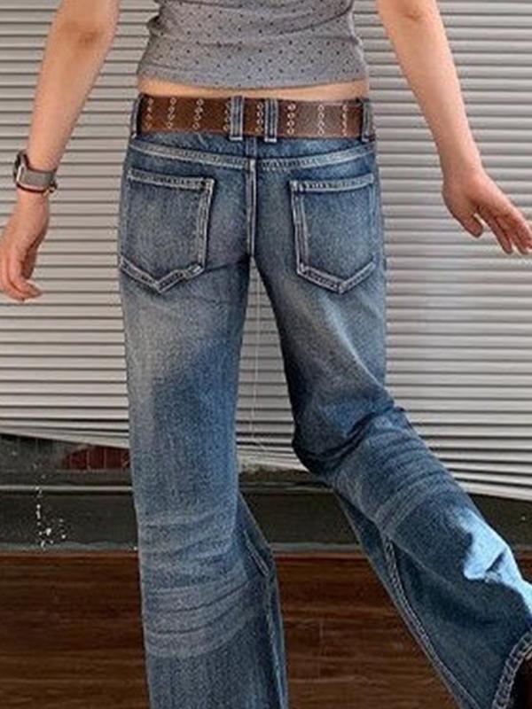 Vintage High Street Flare Jeans Product Image