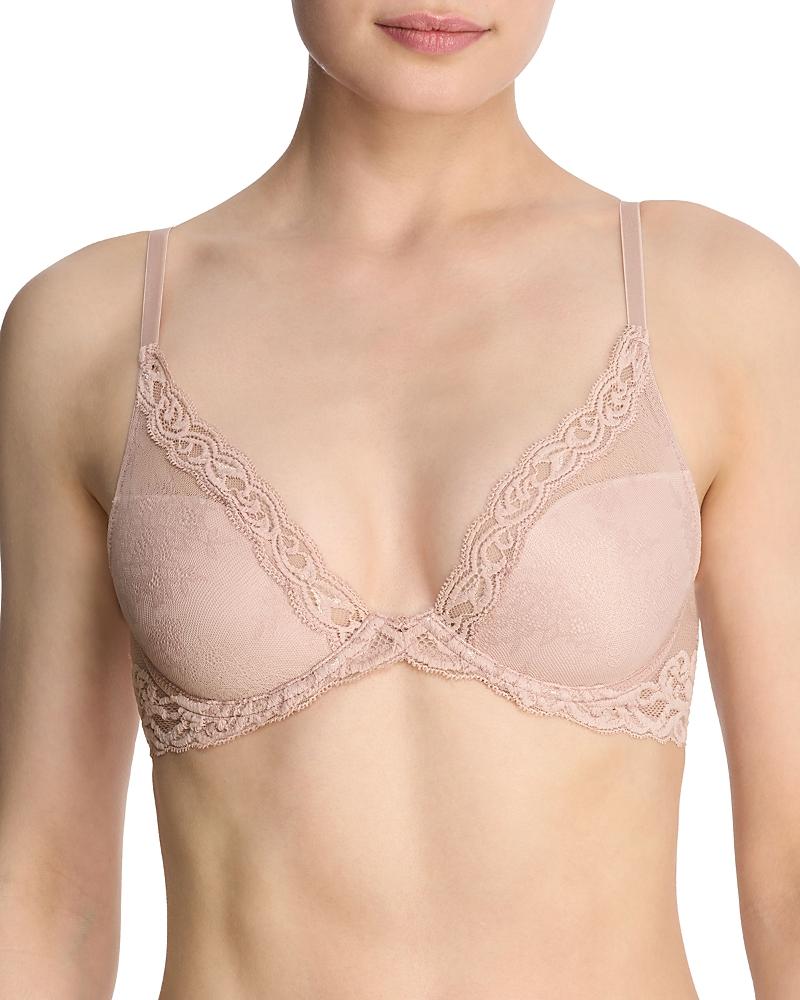 Womens Feathers Plunge T-Shirt Bra Product Image