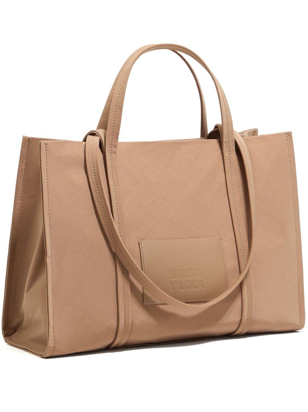 large leather tote bag Product Image
