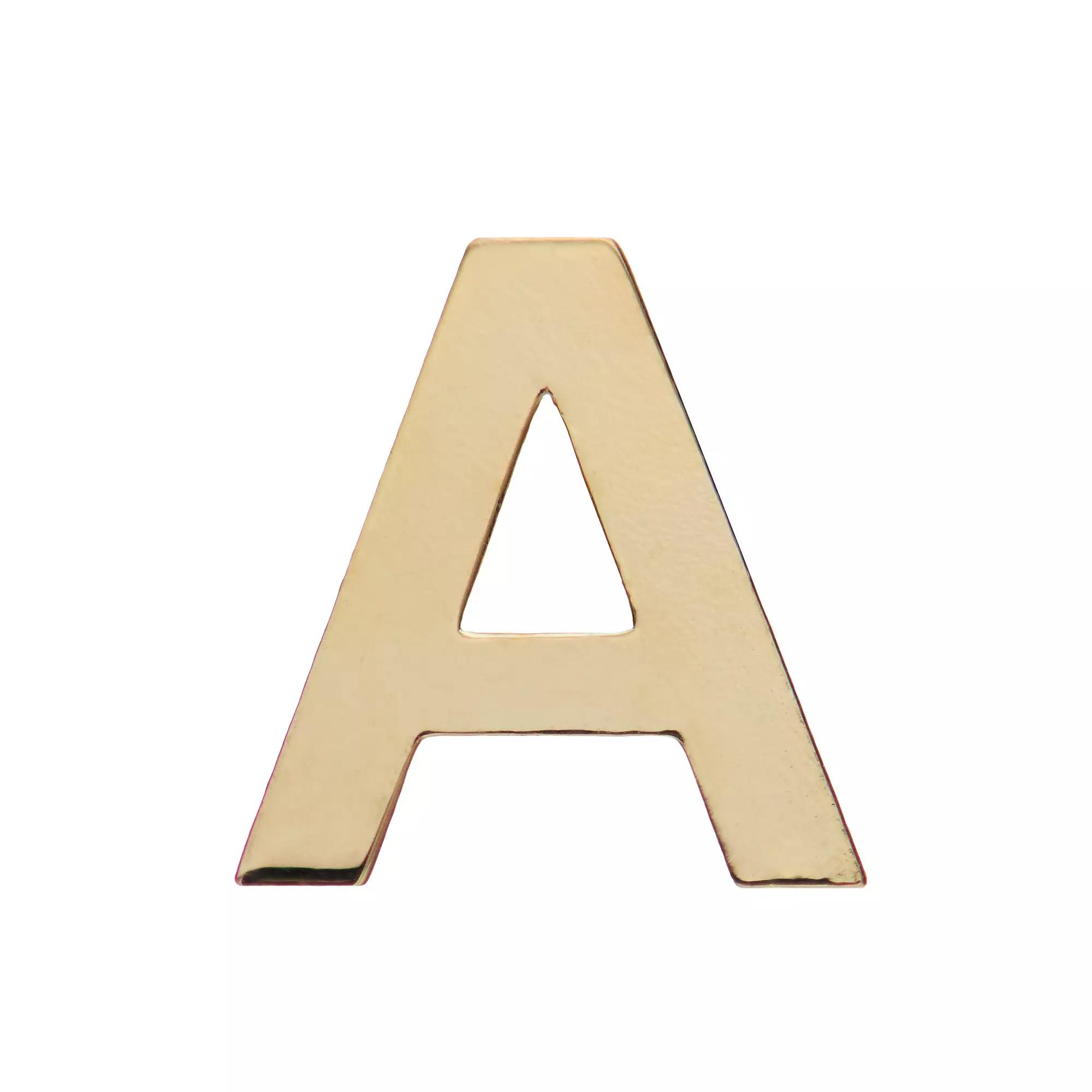 Au Naturale 14k Gold Initial Single Stud Earring, Women's, C Product Image