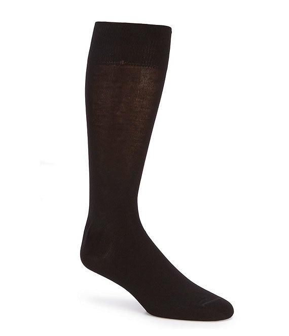 Cremieux Flat Knit Solid Crew Dress Socks Product Image