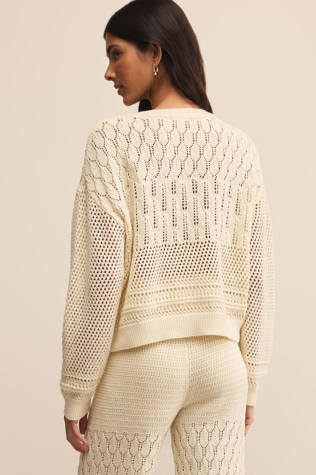 Rue Crochet Sweater Product Image