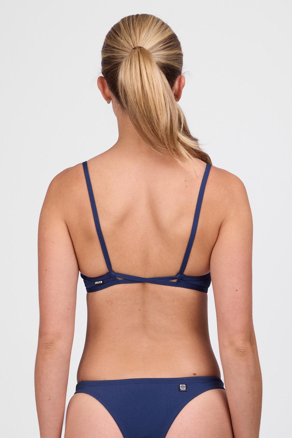 Tracy Bikini Top - Navy Product Image