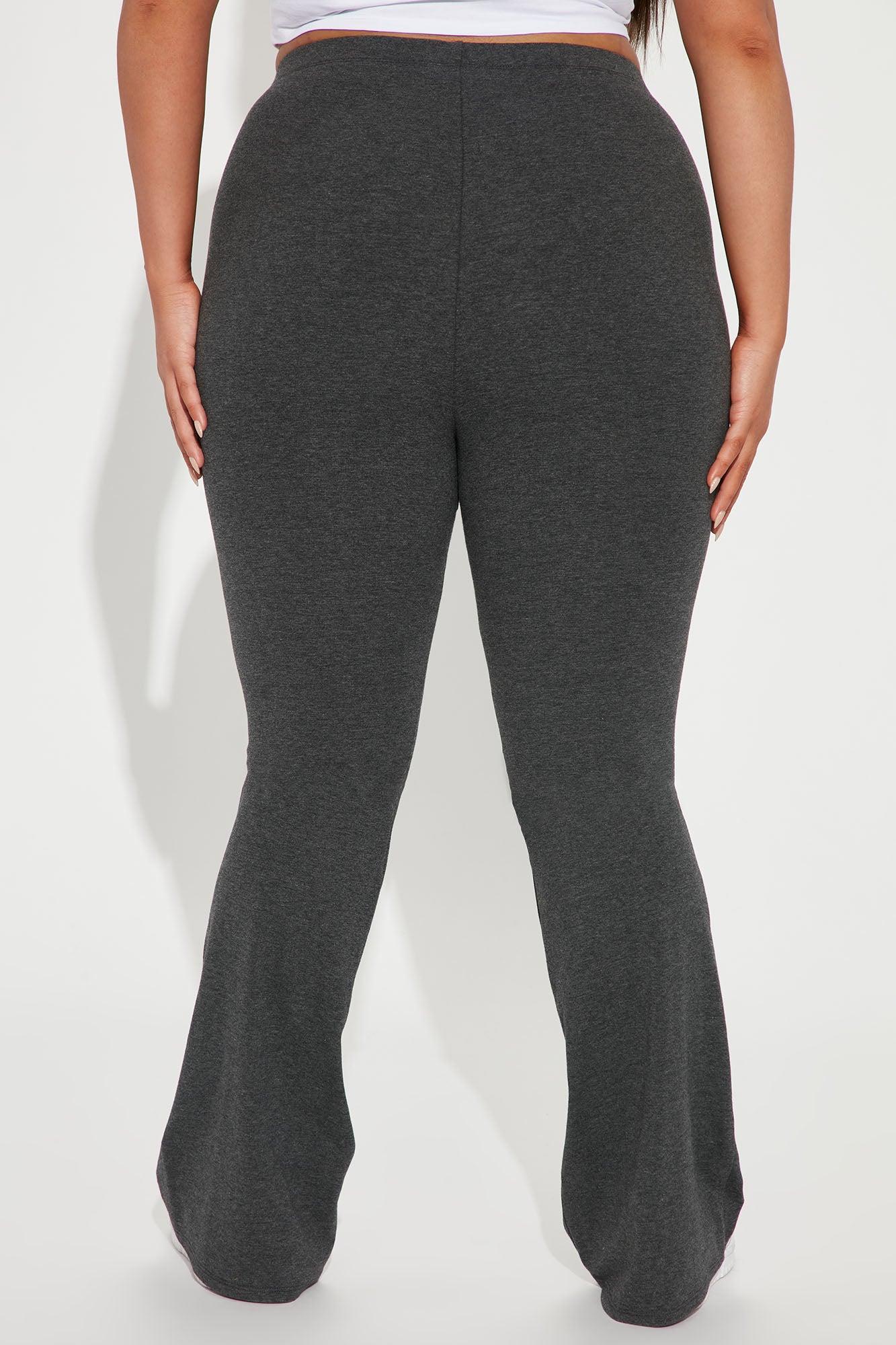 Adriana Flare Pant - Charcoal Product Image