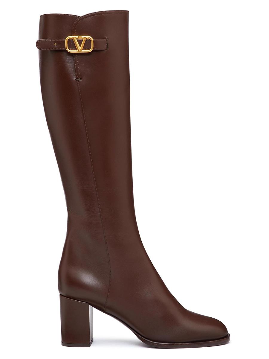 Womens Vlogo Signature Calfskin Boot 70mm Product Image
