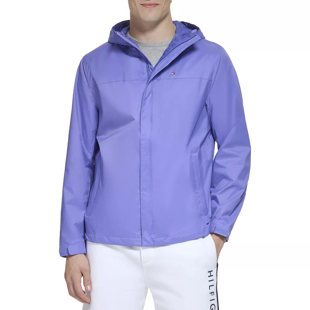 Men's Tommy Hilfiger Hooded Rain Jacket,  Product Image
