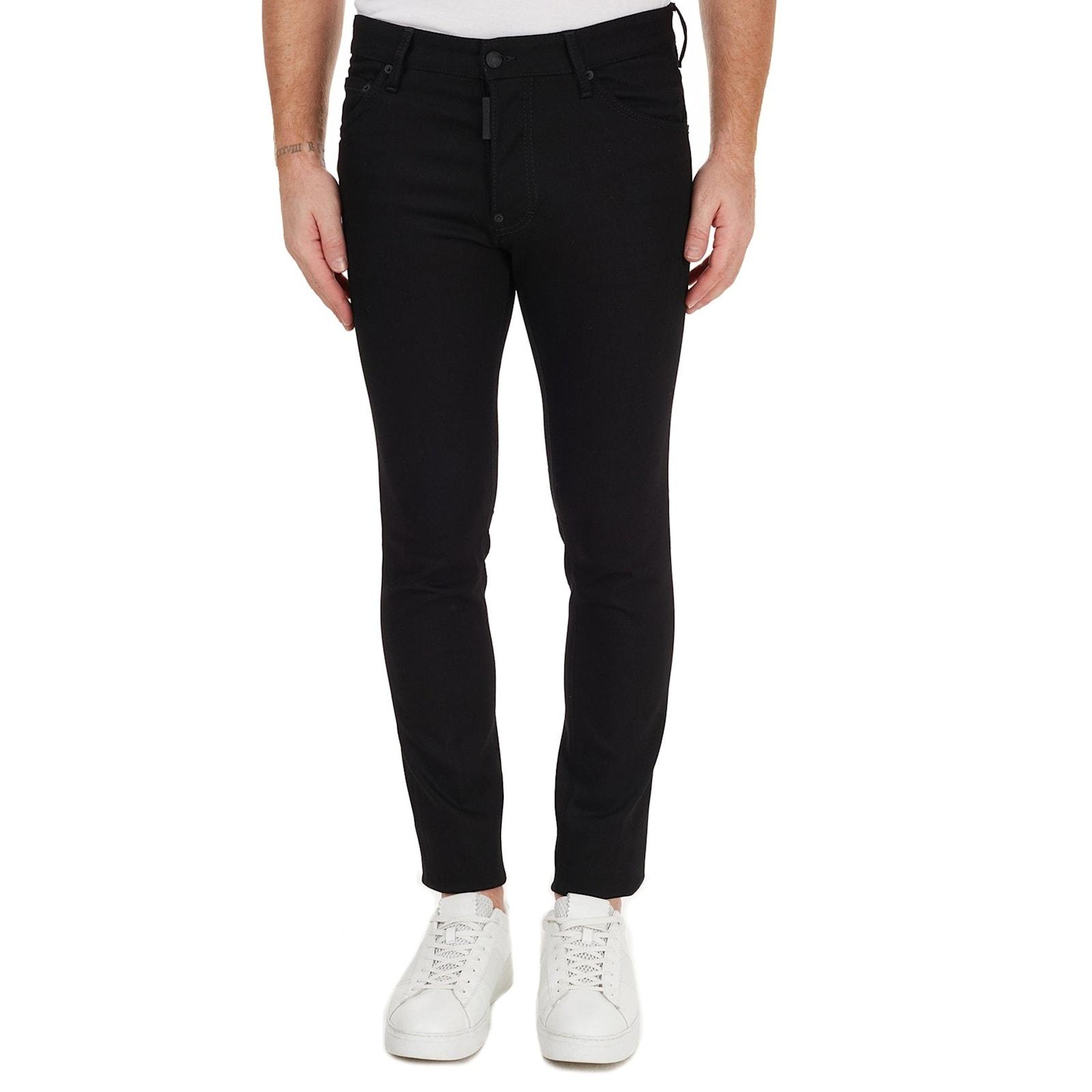 DSQUARED2 Cool Guy Mid-rise Skinny Jeans In Black Product Image