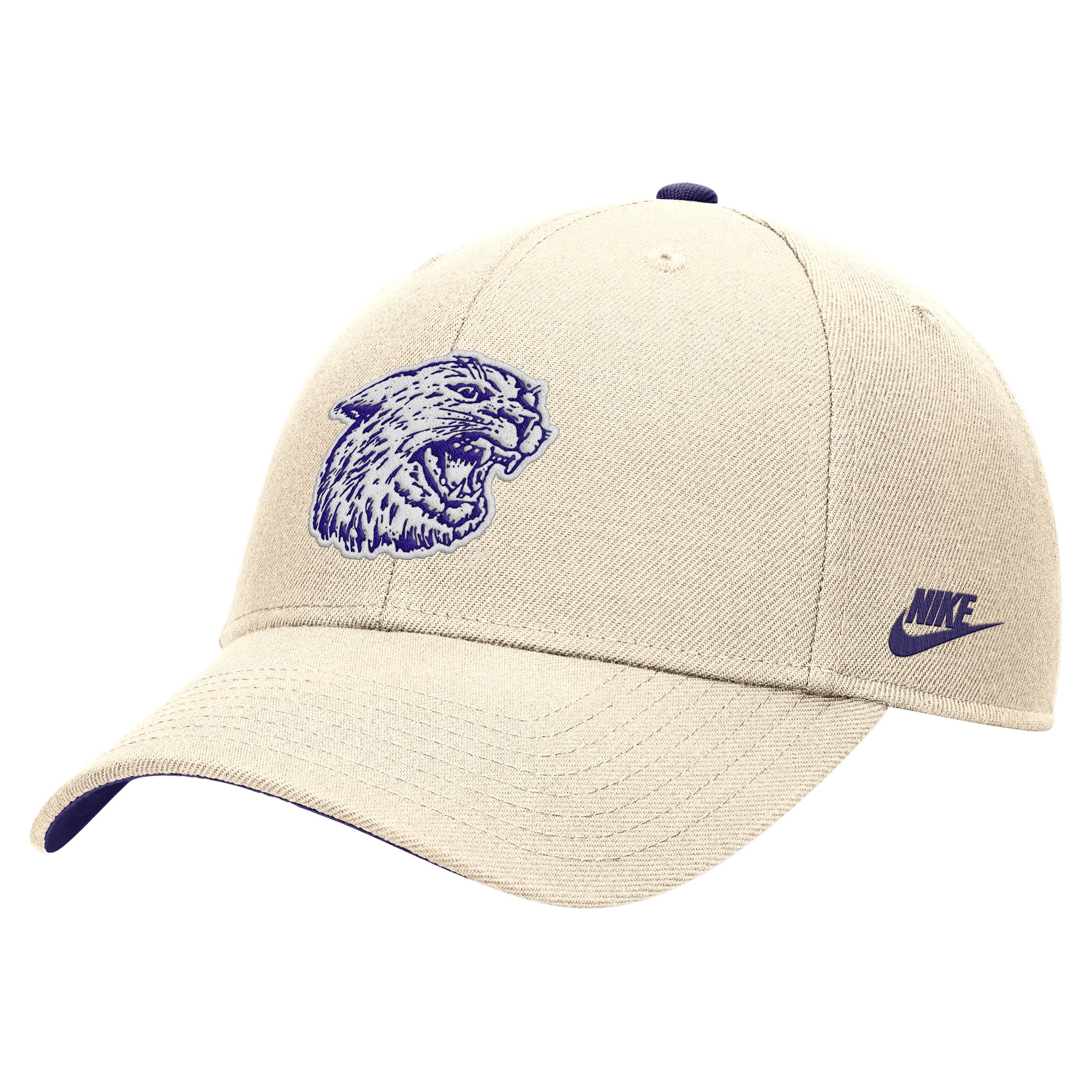 Kansas State Rise Nike Unisex College Adjustable Cap | C11528KSST-NAT Product Image