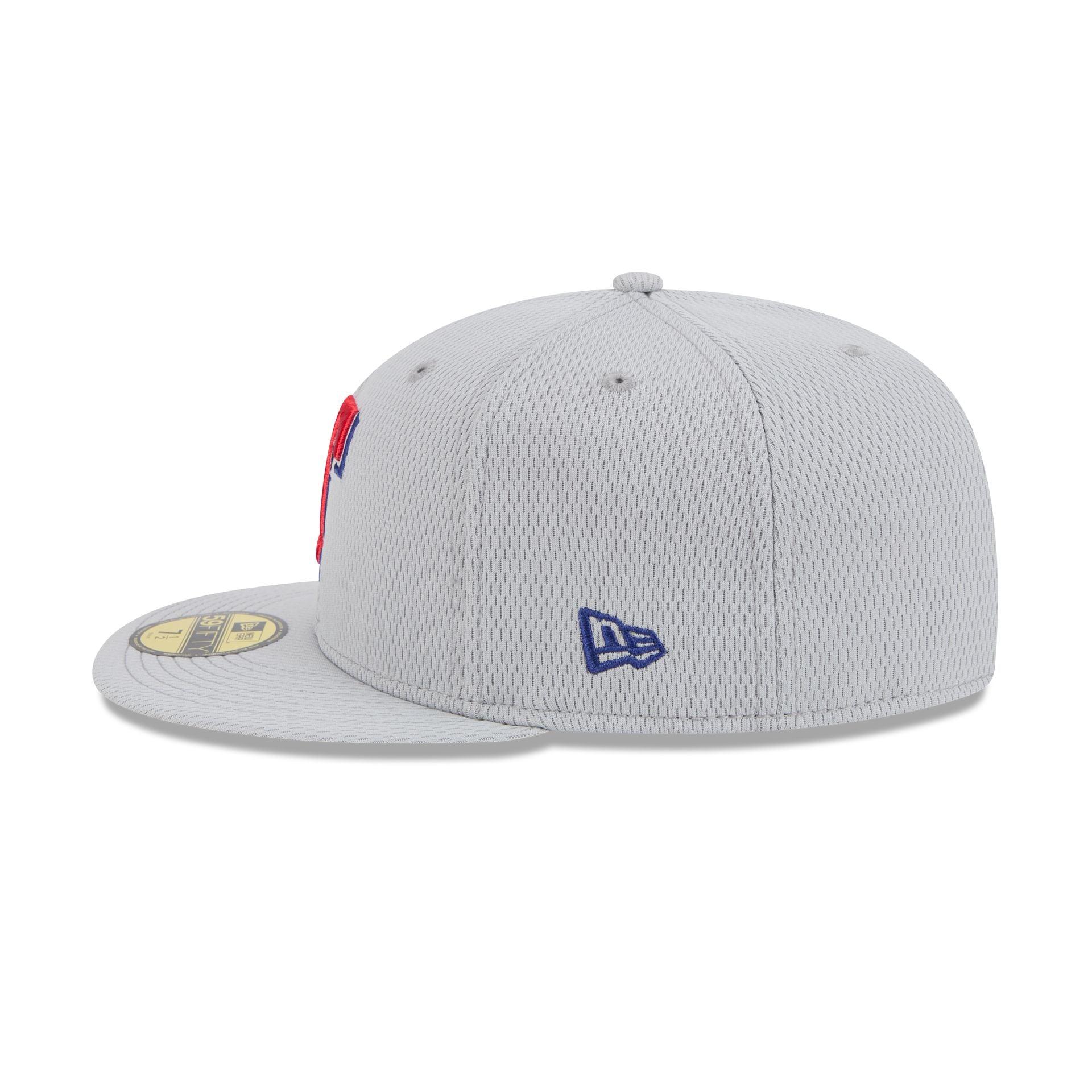 Texas Rangers 2025 Clubhouse Gray 59FIFTY Fitted Hat Male Product Image