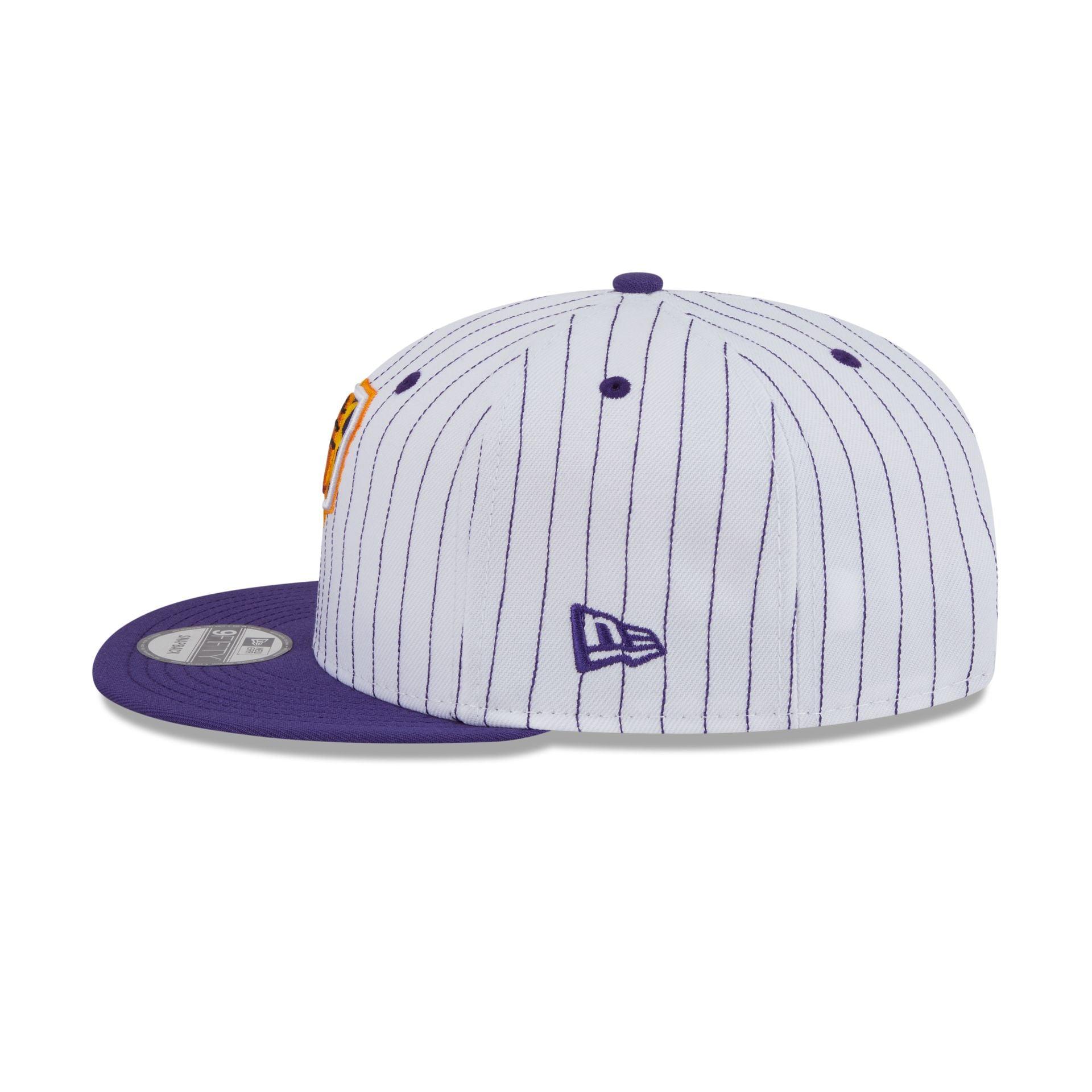 Phoenix Suns Deceptor Pinstripe 9FIFTY Snapback Hat Male Product Image