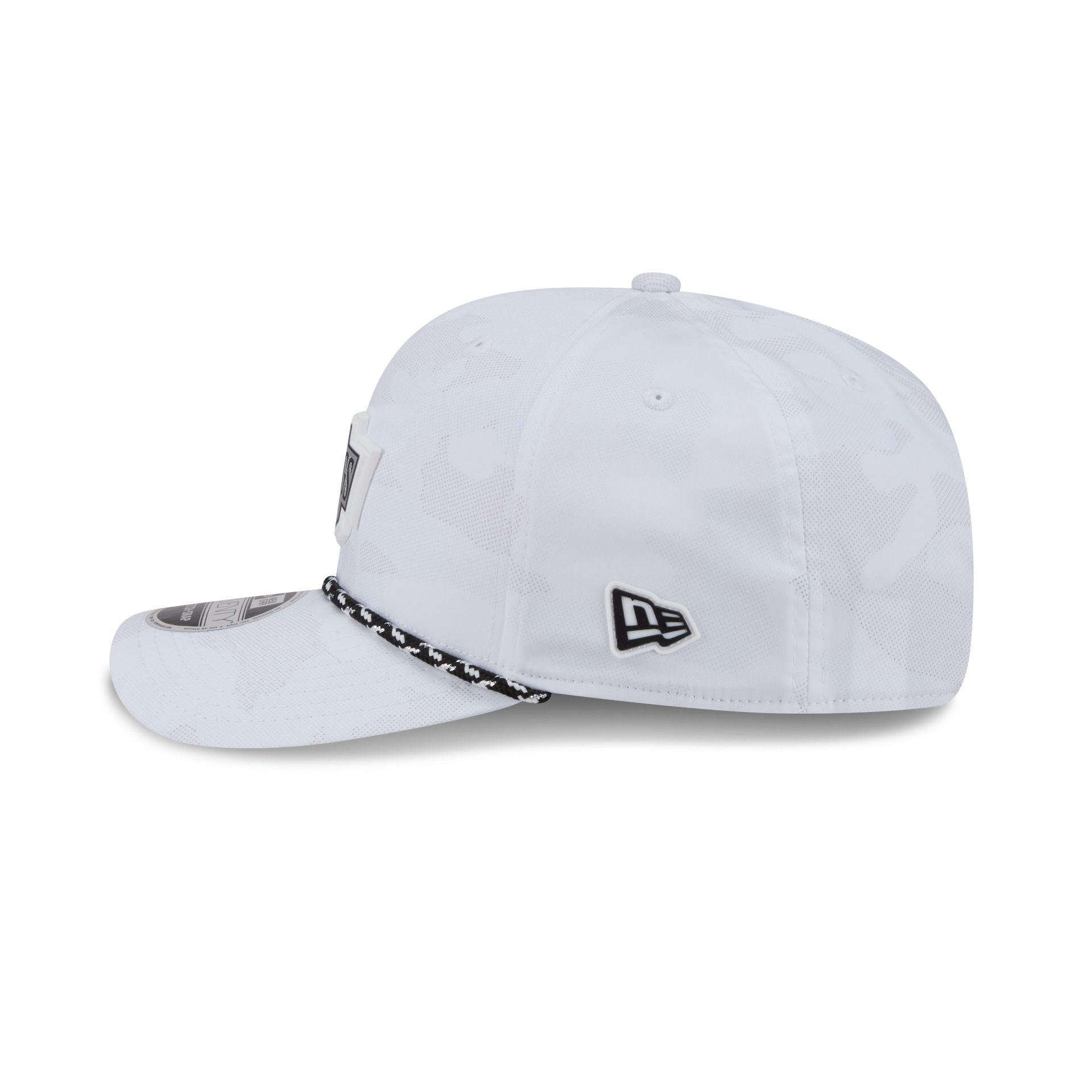 Los Angeles Kings White Camo Performance Rope 9SEVENTY Stretch-Snap Hat Male Product Image