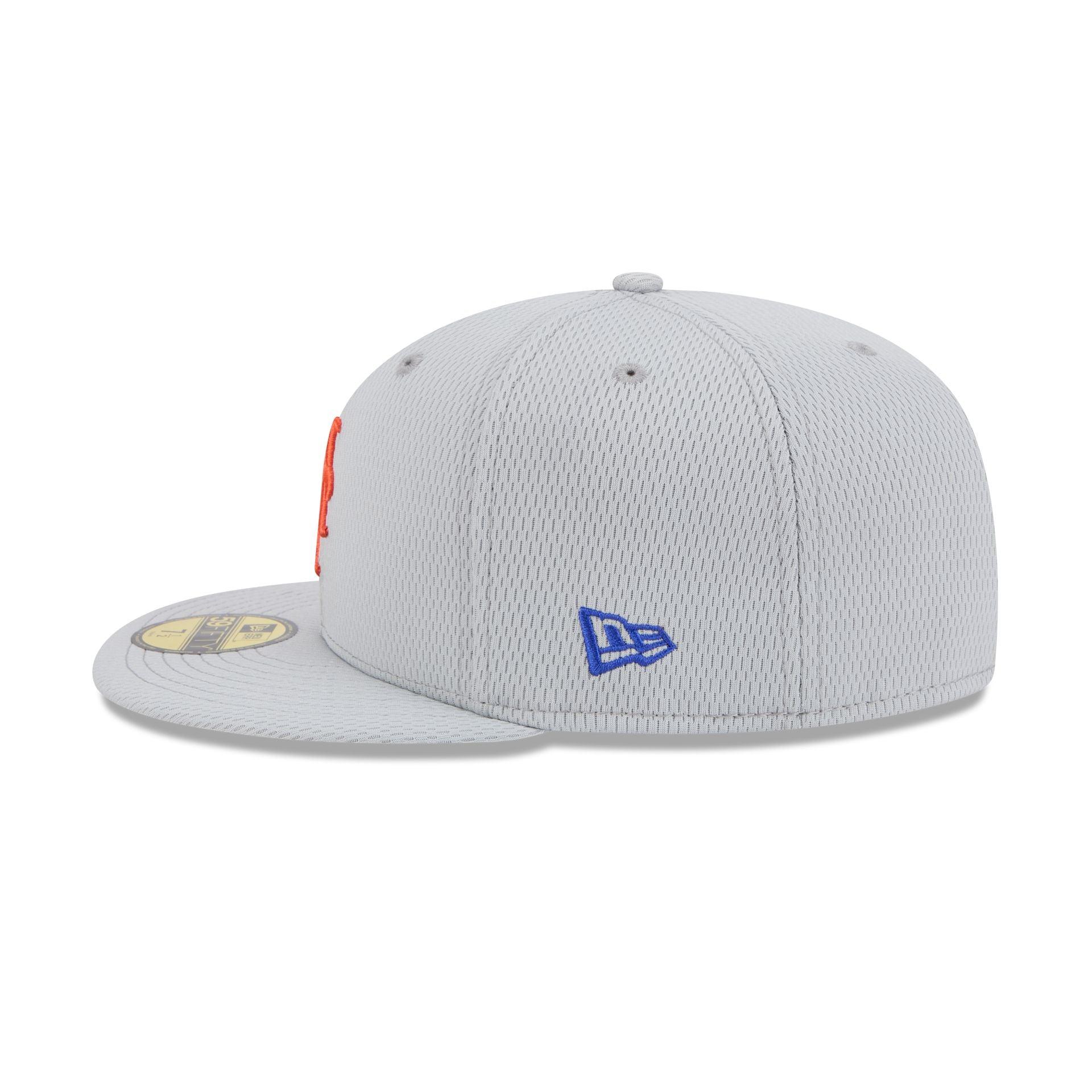 New York Mets 2025 Clubhouse Gray 59FIFTY Fitted Hat Male Product Image