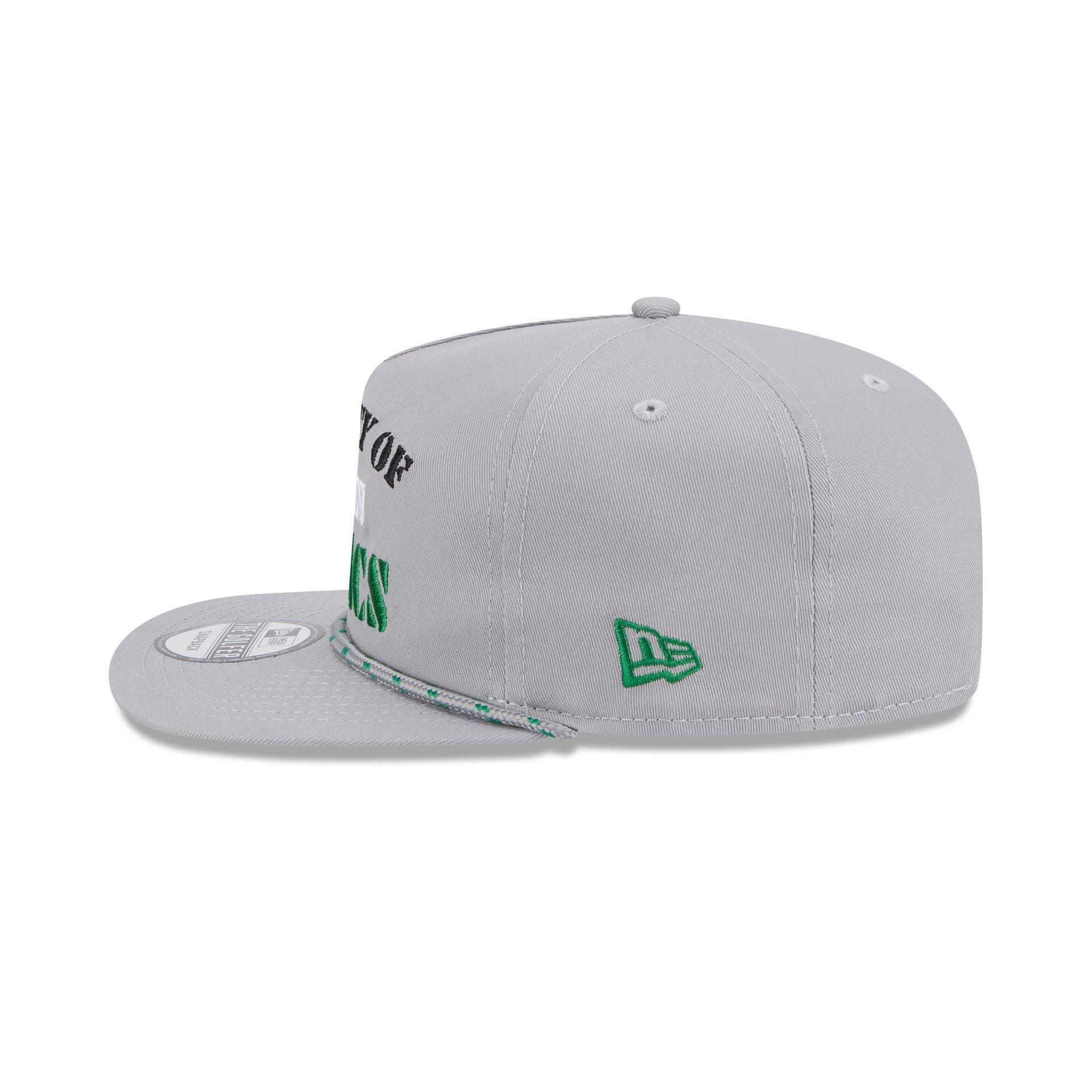 Boston Celtics Vintage Gray Rope Golfer Hat Male Product Image