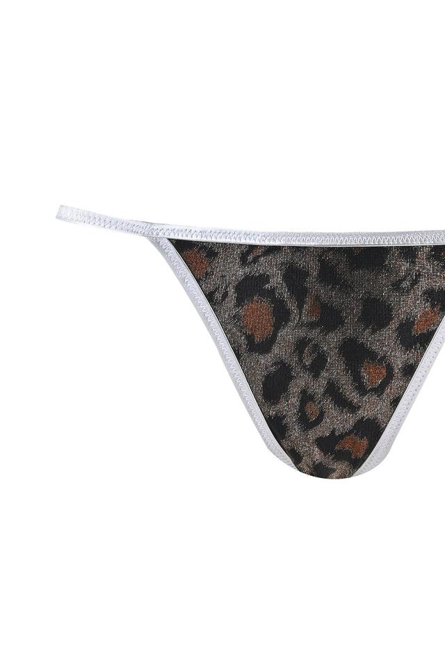 HONEY BIKINI BOTTOM - CLASSIC LEOPARD Product Image