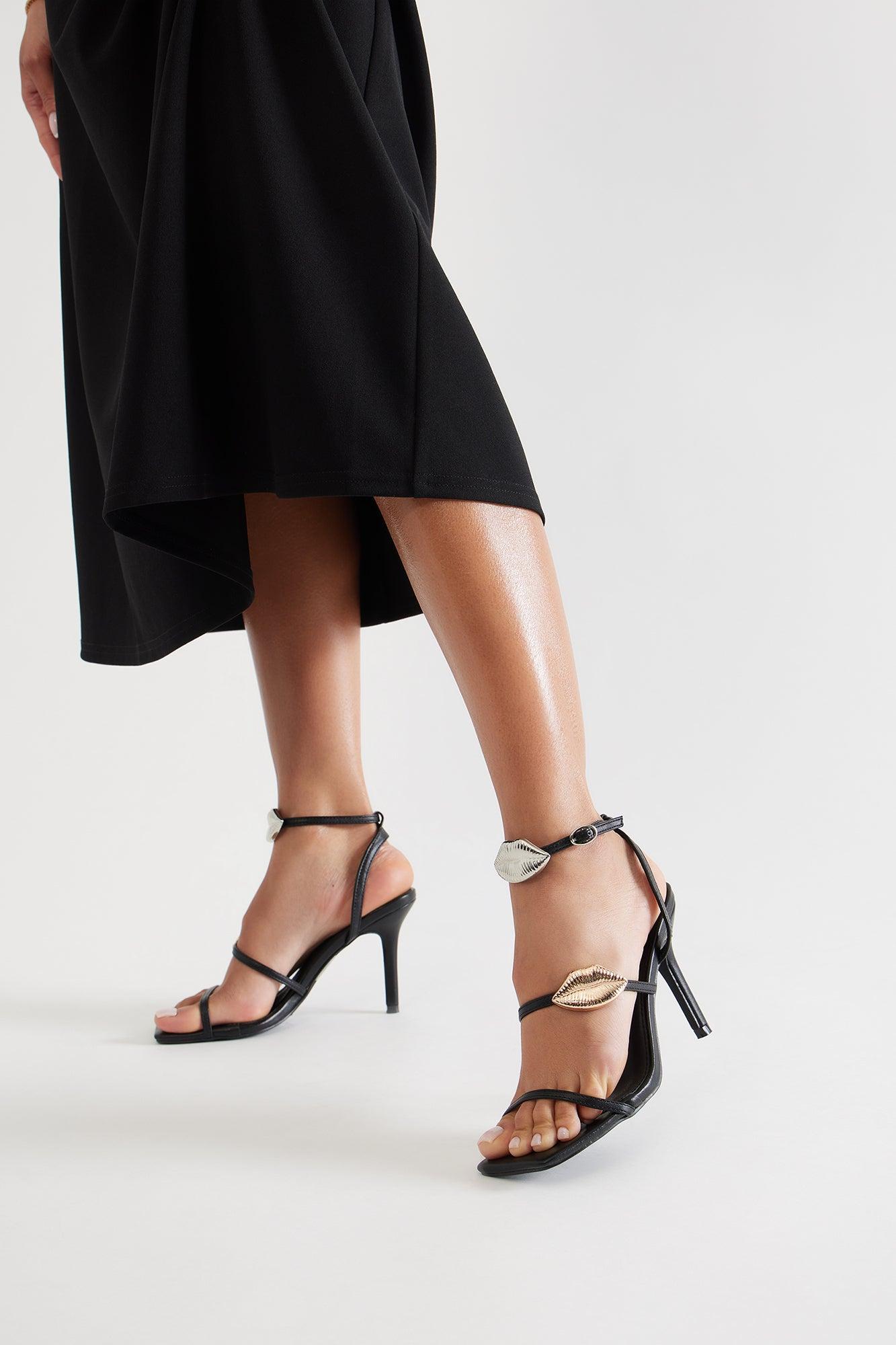 Kiss Me Heels - Black Product Image