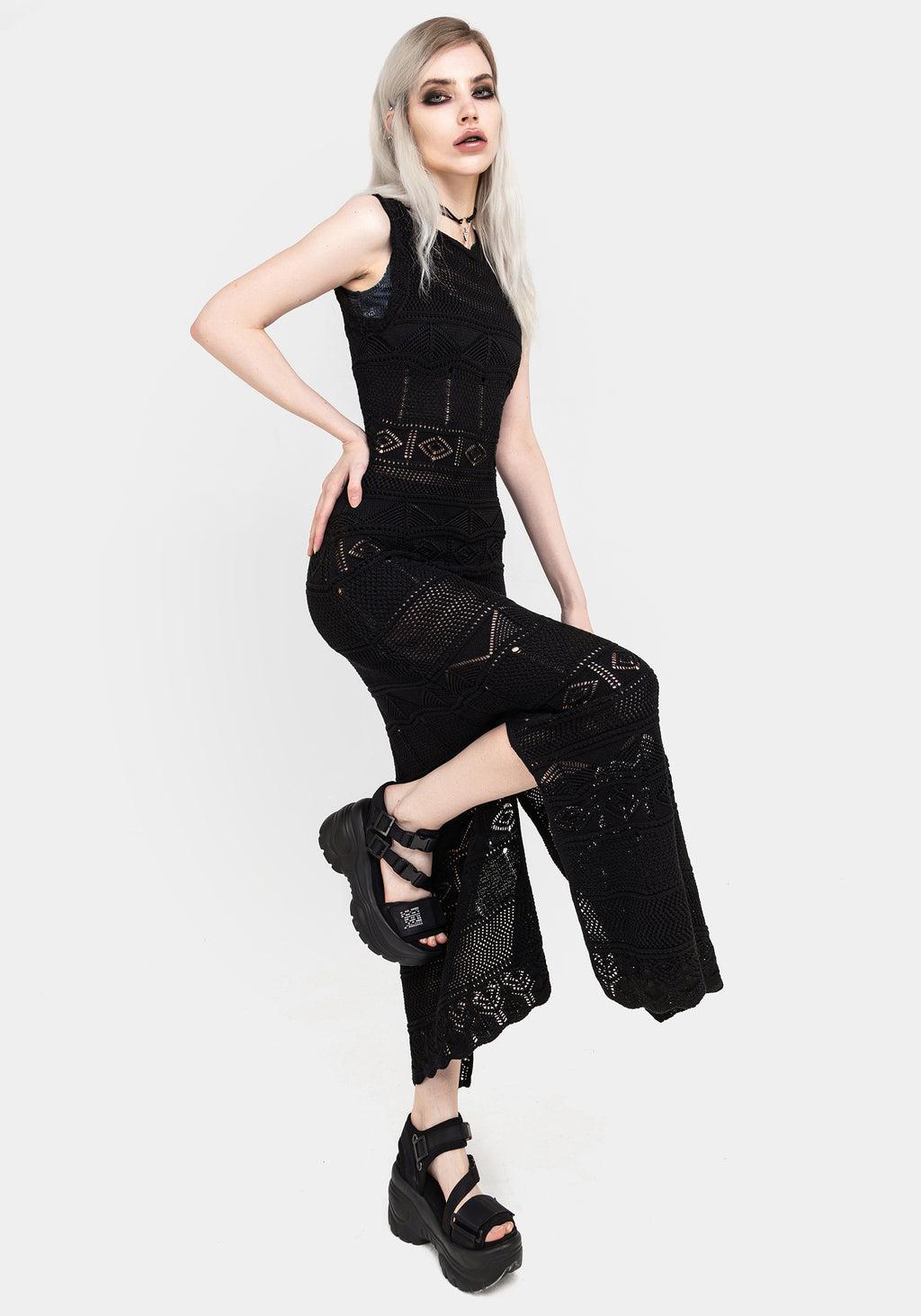 Astral Pointelle Maxi Dress Product Image