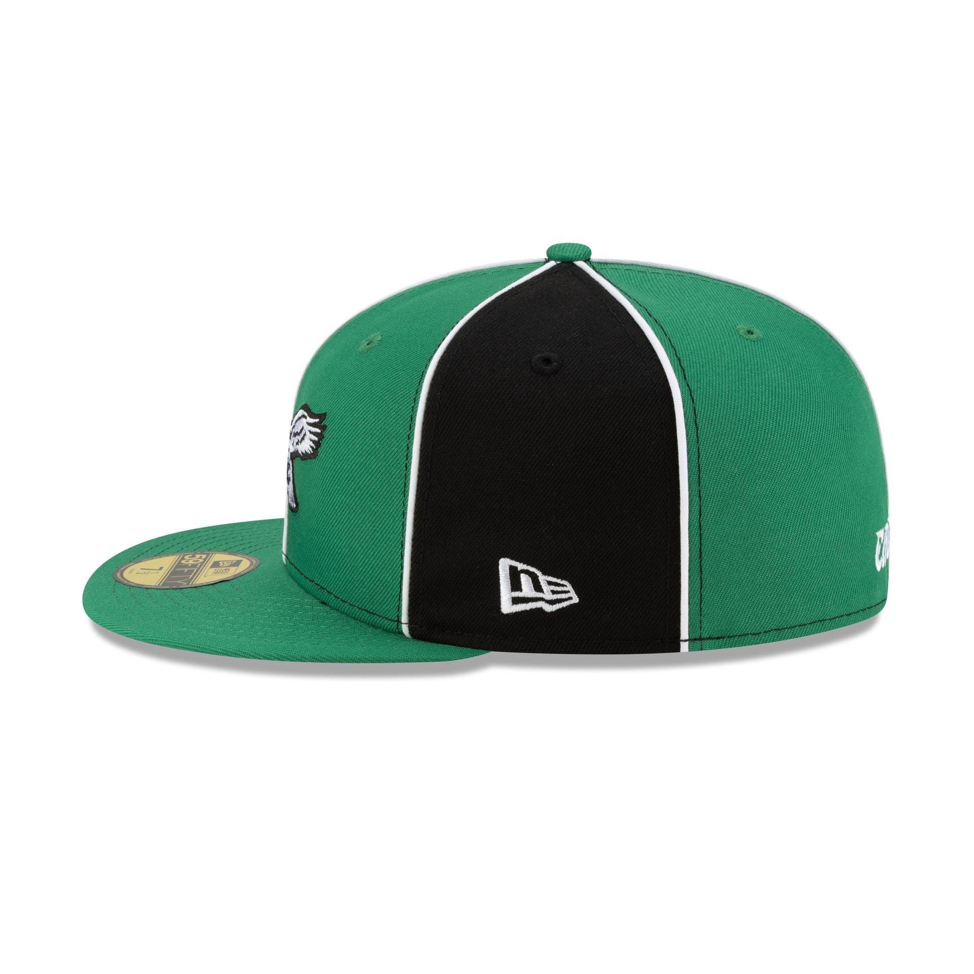 Philadelphia Eagles Two-Tone Pinwheel 59FIFTY Fitted Hat Male Product Image