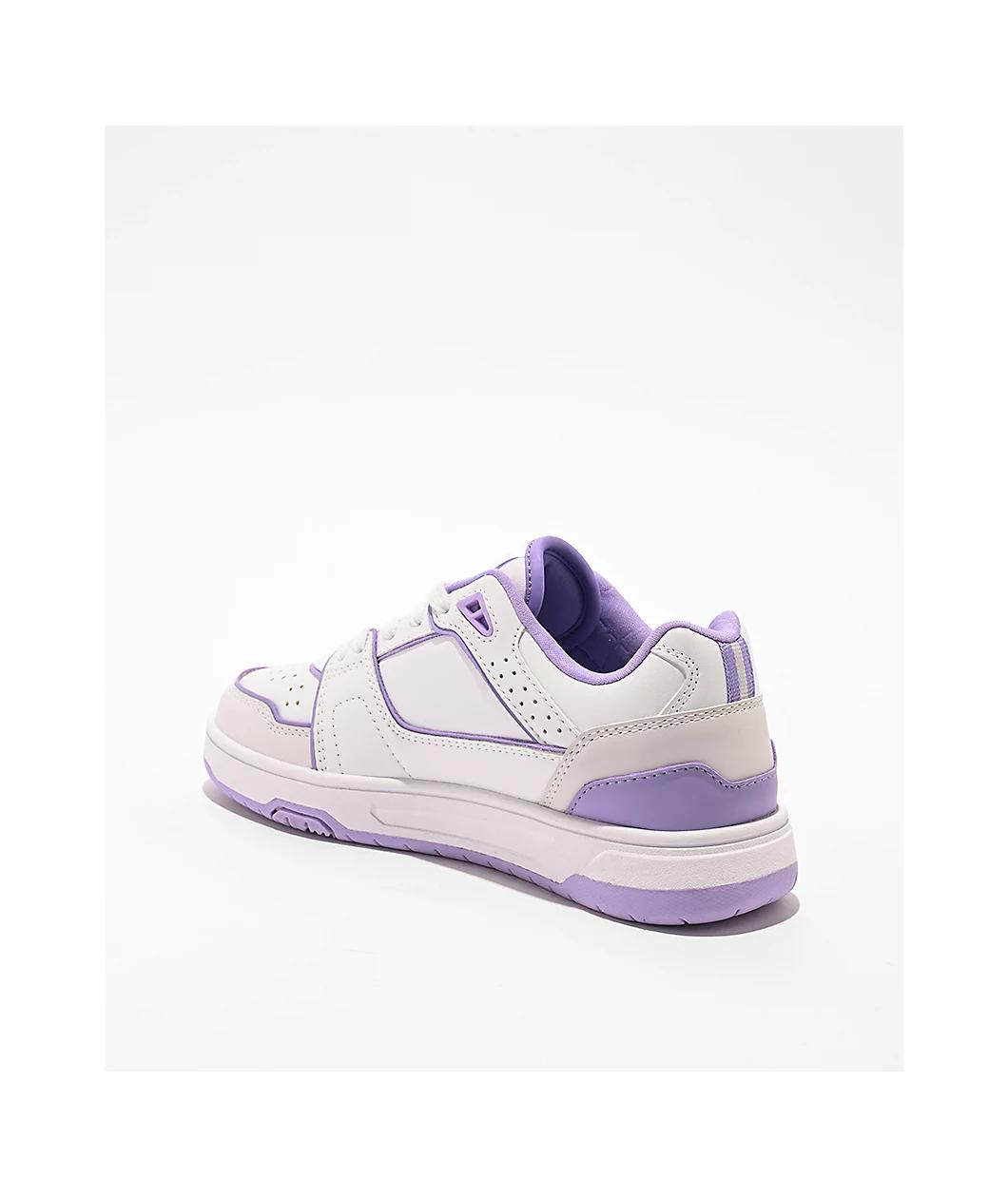 Starter Fast Break White & Lavender Shoes Product Image