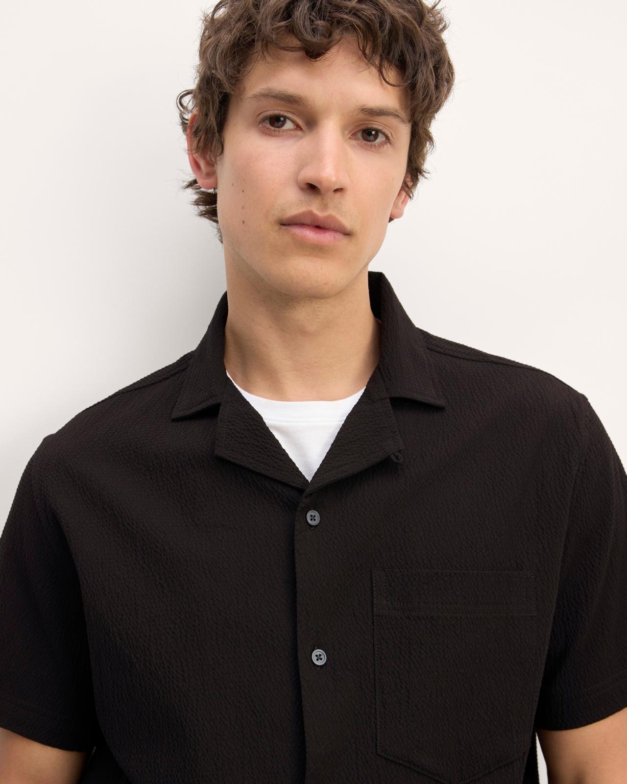 The Seersucker Short-Sleeve Shirt Product Image