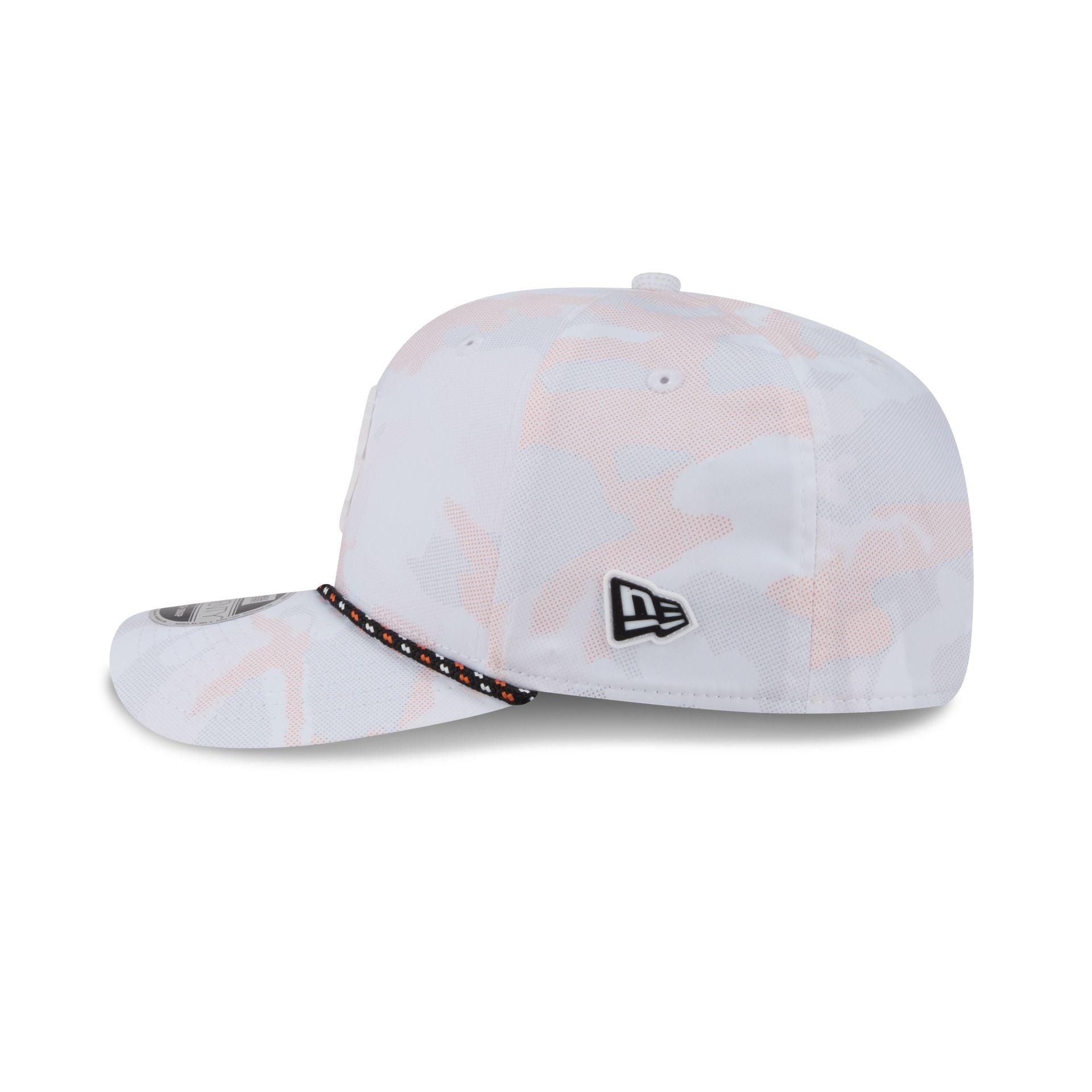 San Francisco Giants White Camo Performance Rope 9SEVENTY Stretch-Snap Hat Male Product Image