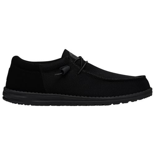 Mens HEYDUDE Wally Funk Casual Shoe Monochrome Product Image