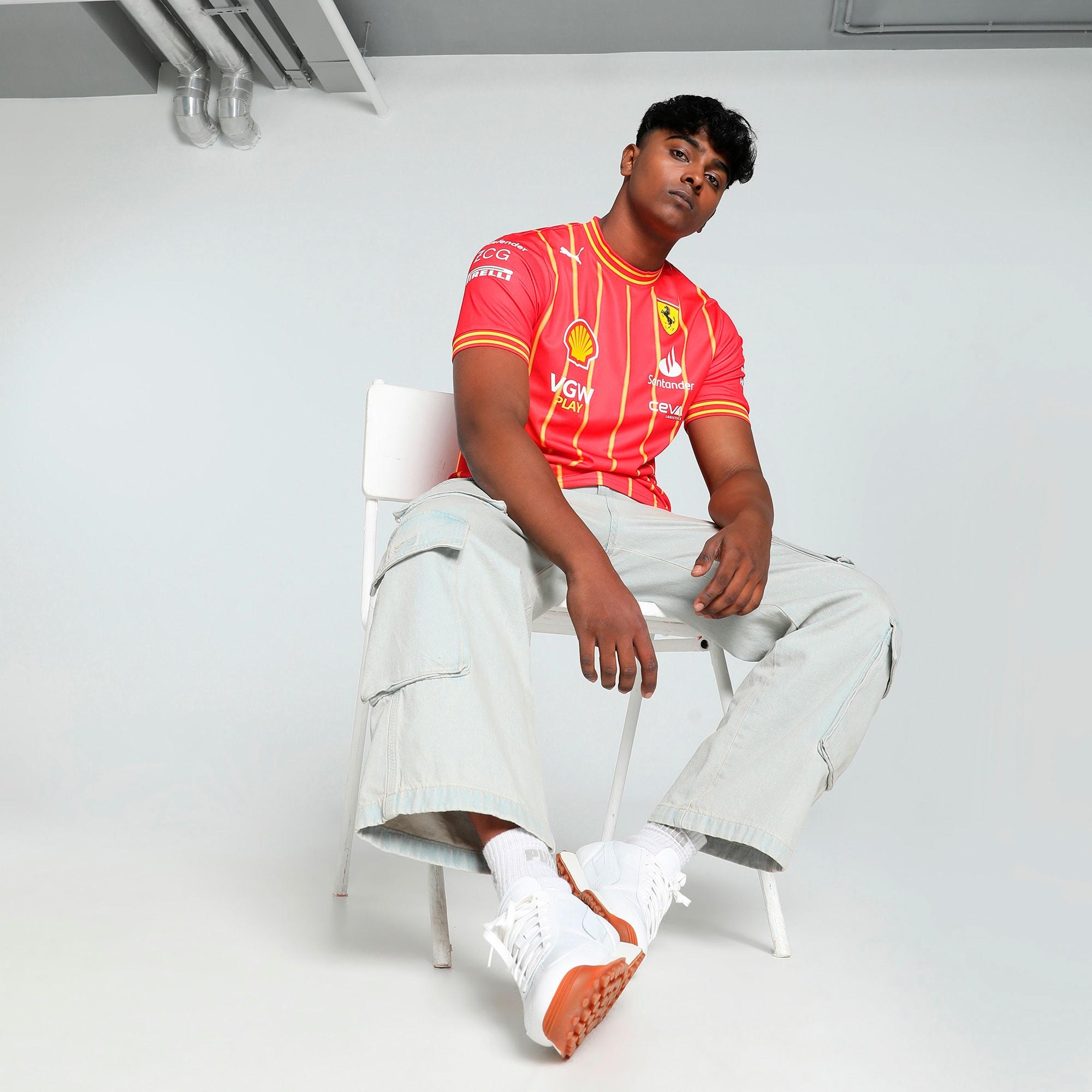 Scuderia Ferrari Team Men's Soccer Jersey Product Image