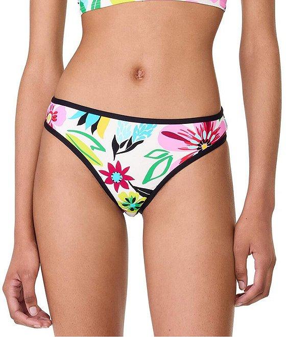 kate spade new york Safari Floral High Cut Classic Swim Bottom Product Image
