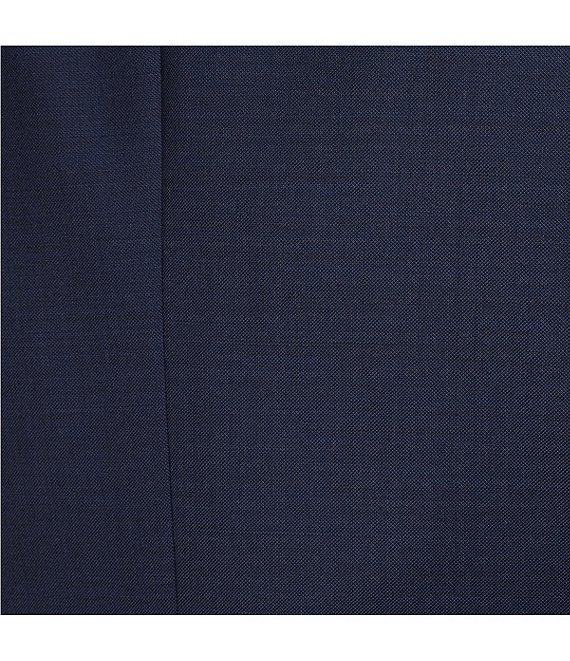 John Varvatos Slim Fit Flat Front Solid 2-Piece Suit Product Image