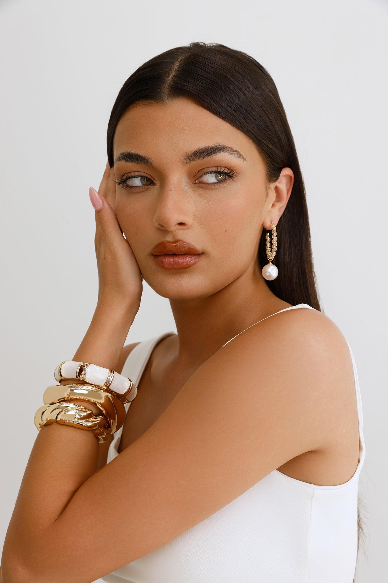 Arabella Bangle Gold Product Image