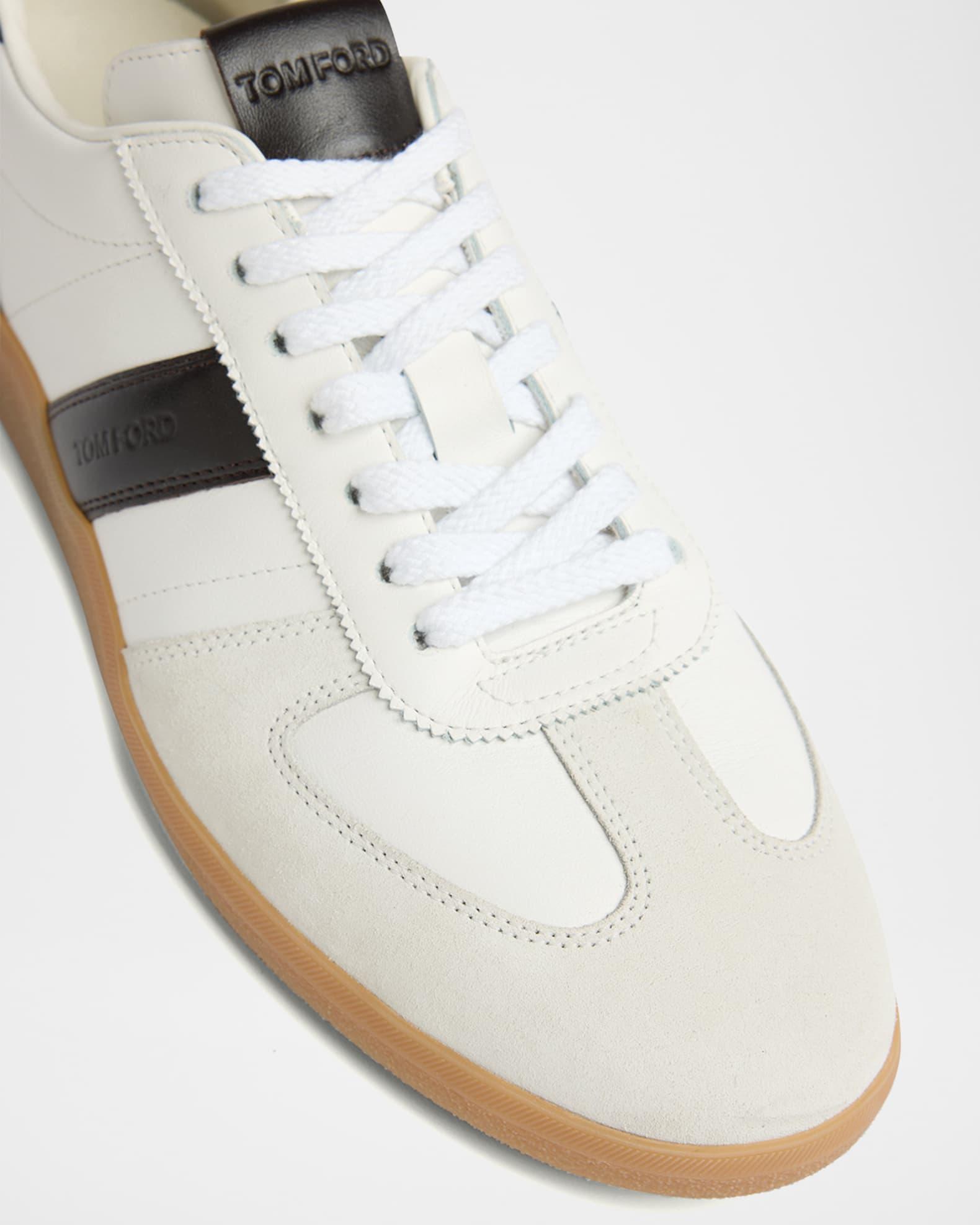 Men's Archer Suede and Leather Low-Top Sneakers  Product Image