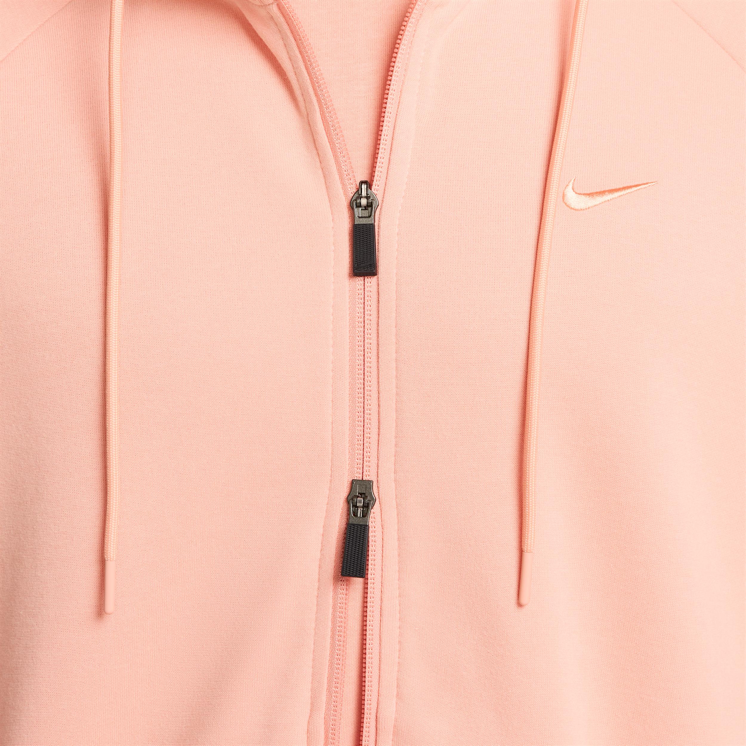 Nike Primary Fleece Men's Dri-FIT UV Full-Zip Performance Hoodie Product Image