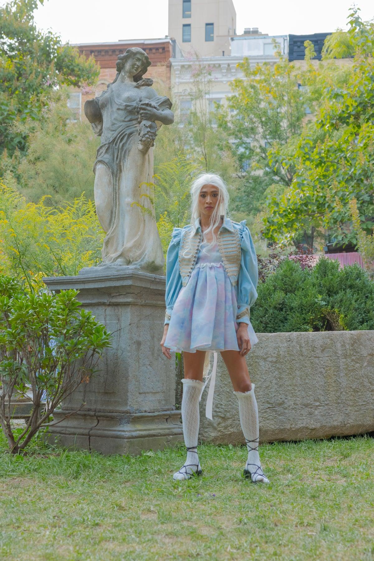 The Watercolor Rosebud Dress Product Image