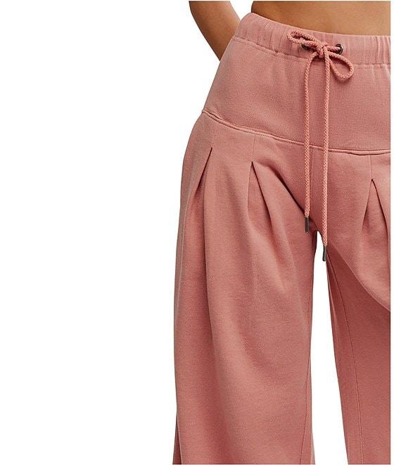 FP Movement Studio Siren High Rise Wide Leg Drawstring Pants Product Image