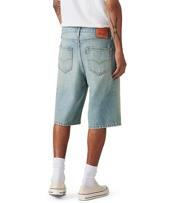 Levi's® 469 Loose Fit Destructed-Detail 10 3/4#double; Inseam Denim Shorts Product Image