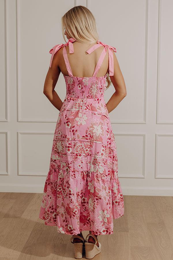 Sunny Blooms Floral Midi Dress Product Image