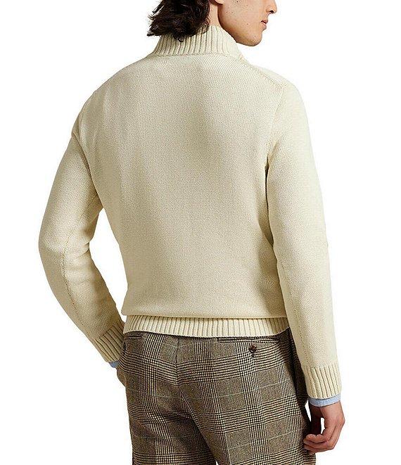 Polo Ralph Lauren Cotton Shaker Half-Zip Sweater Product Image