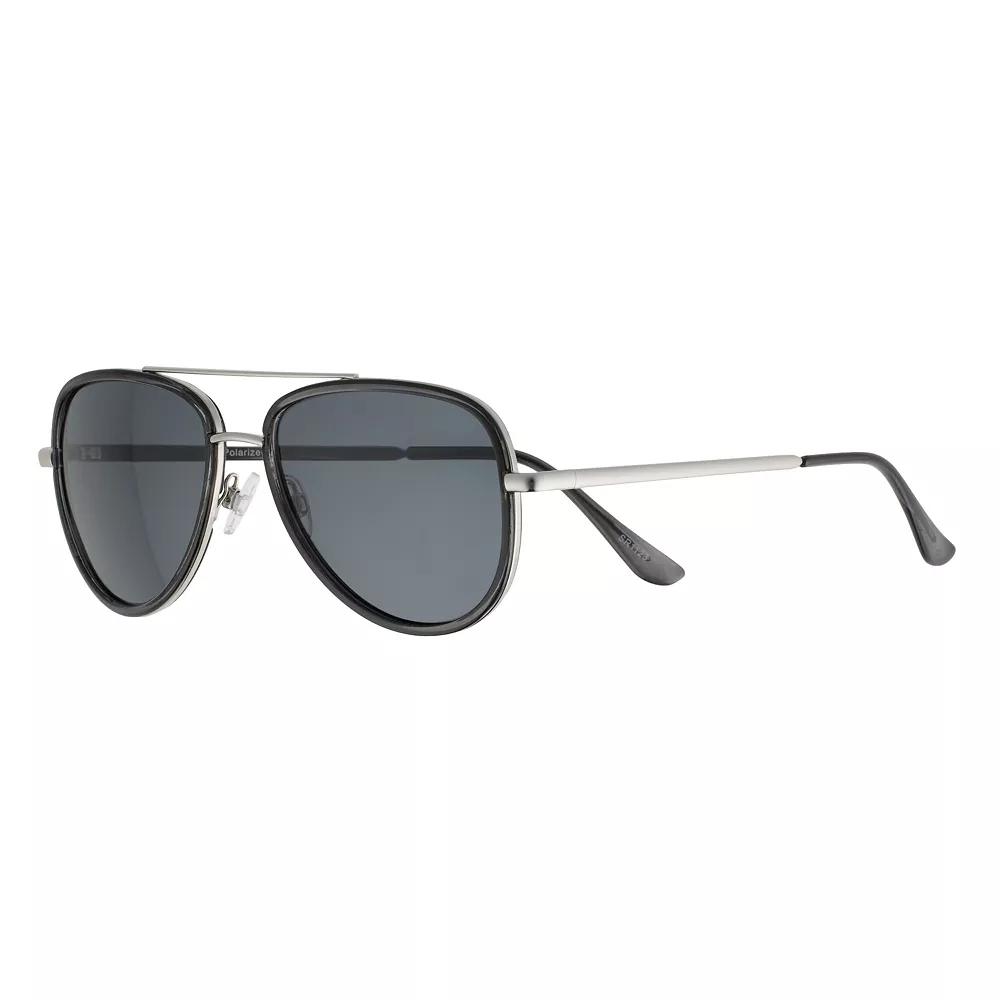 Men's Dockers® Metal Navigator Sunglasses, Silver Product Image