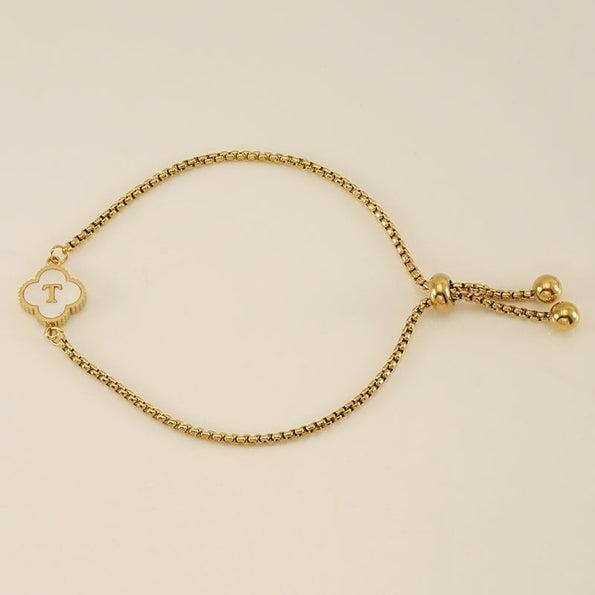 Clover Initial Bracelets Product Image