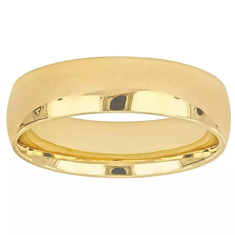 Stella Grace 14k Gold Mens 6 mm Polished Wedding Band, Womens Product Image