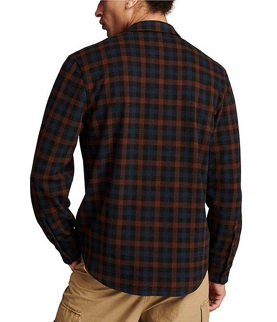 Lucky Brand Long Sleeve Plaid Brushed Jersey Shirt Product Image