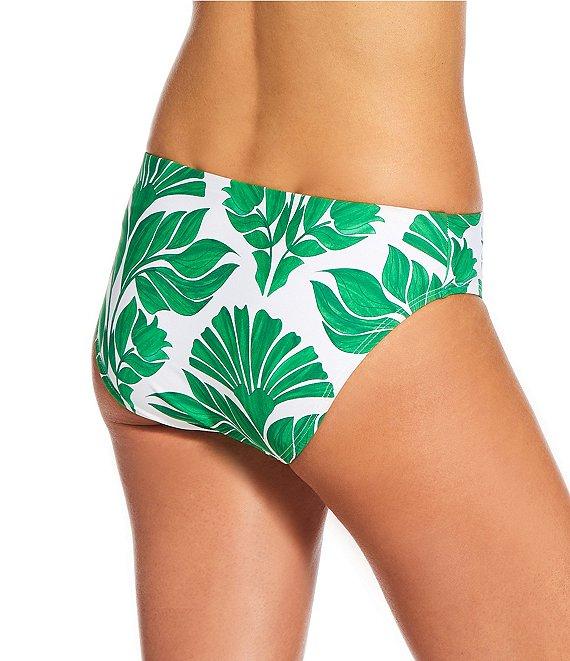Alex Marie Signature Sculpt Nouveau Tropical Print Mid Rise Swim Bottom Product Image