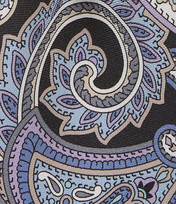Cremieux Ashby Print Paisley 3 1/8#double; Woven Silk Tie Product Image