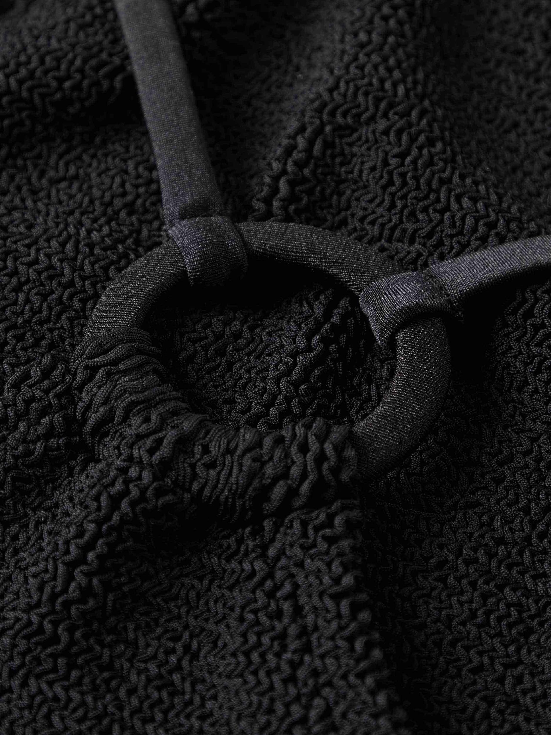 Jasmine Swim With Tonal Hoop - Black Product Image