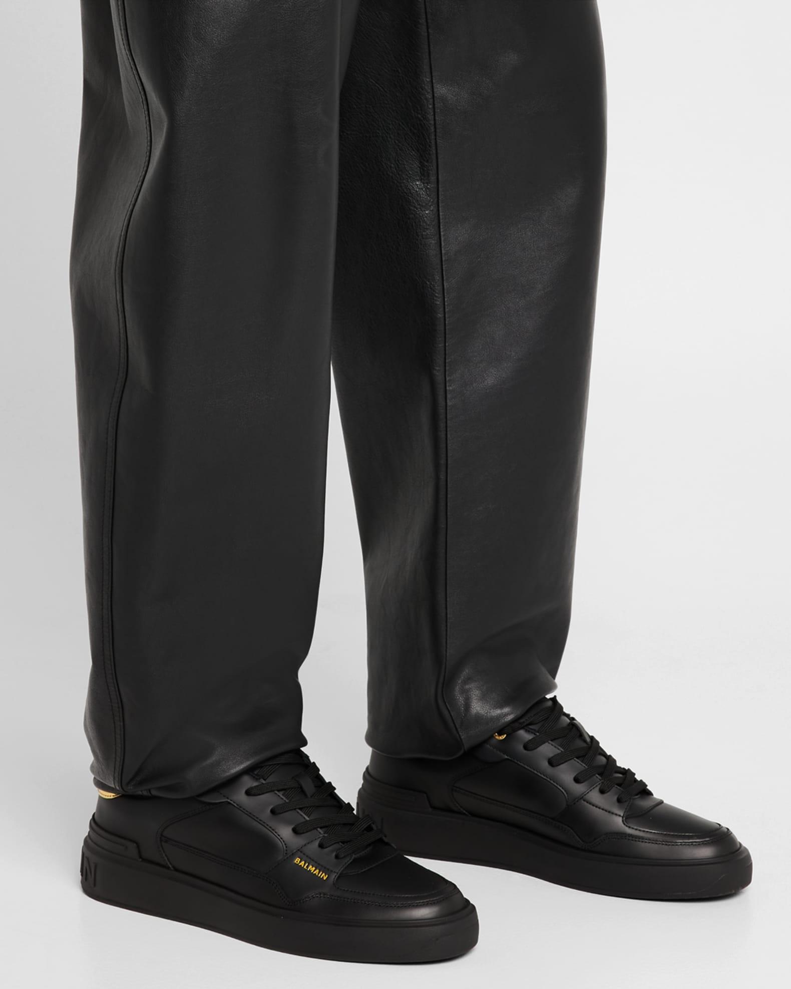 Men's B-Court Leather Low-Top Sneakers Product Image