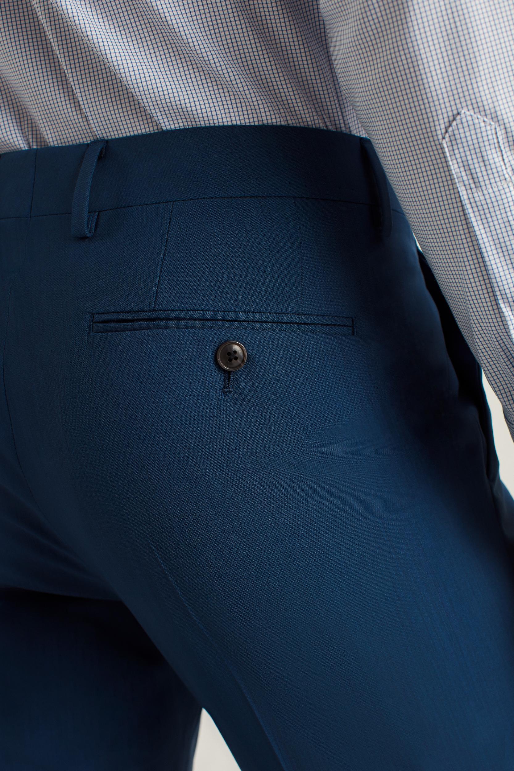 Italian Stretch Wool Dress Pants Product Image